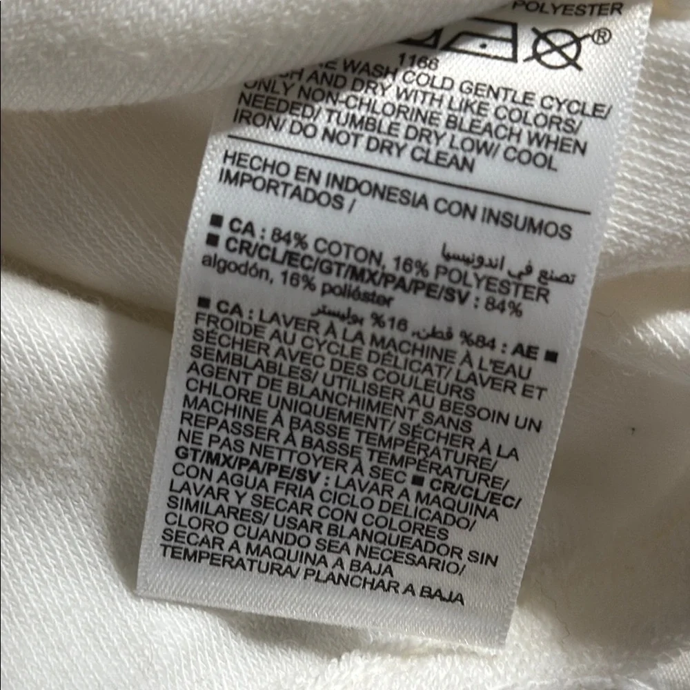 Old Navy cozy white